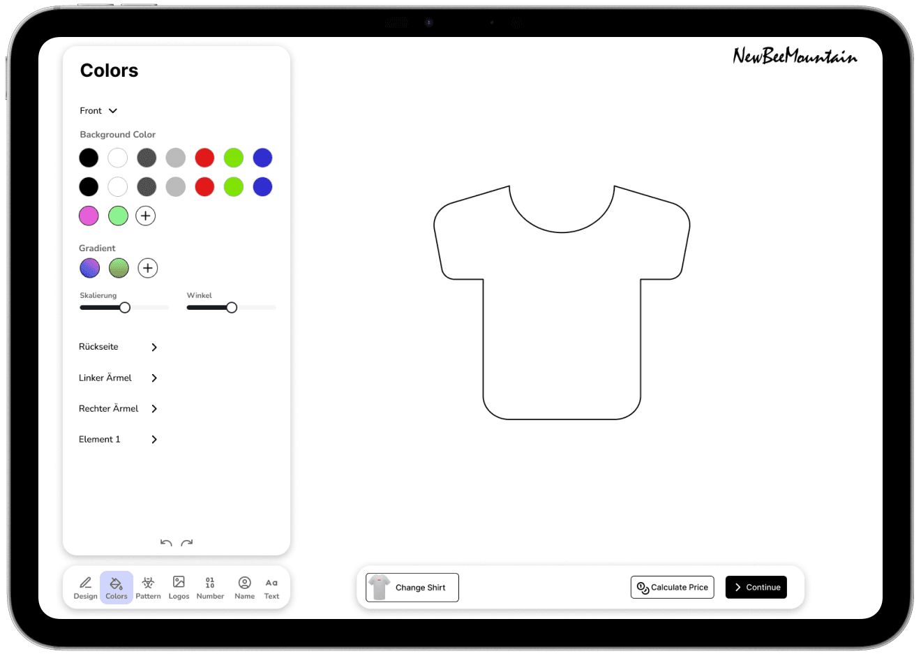 Fashion Configurator Mockup